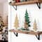 Glitzhome; Glitzhome® Set of 3 Wooden Christmas Reindeer & Tree Table Decor; Category:Christmas Tabletop Decor; Image:5